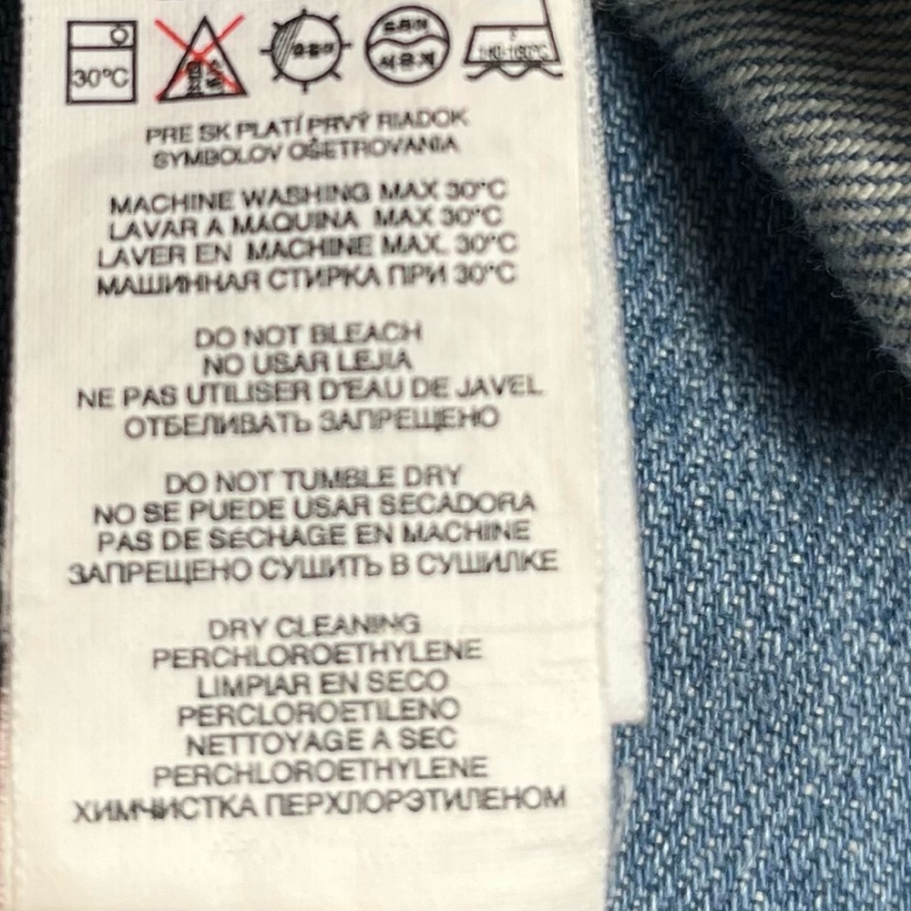 MNGjeans Light Wash Denim Midi Skirt Women’s Size 6 - Picture 9 of 9